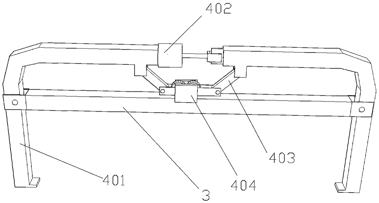 Die lifting-pulling device for self-insulating building block