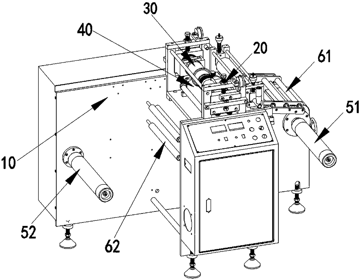 Shredding device and process for heated non-burning reconstituted tobacco