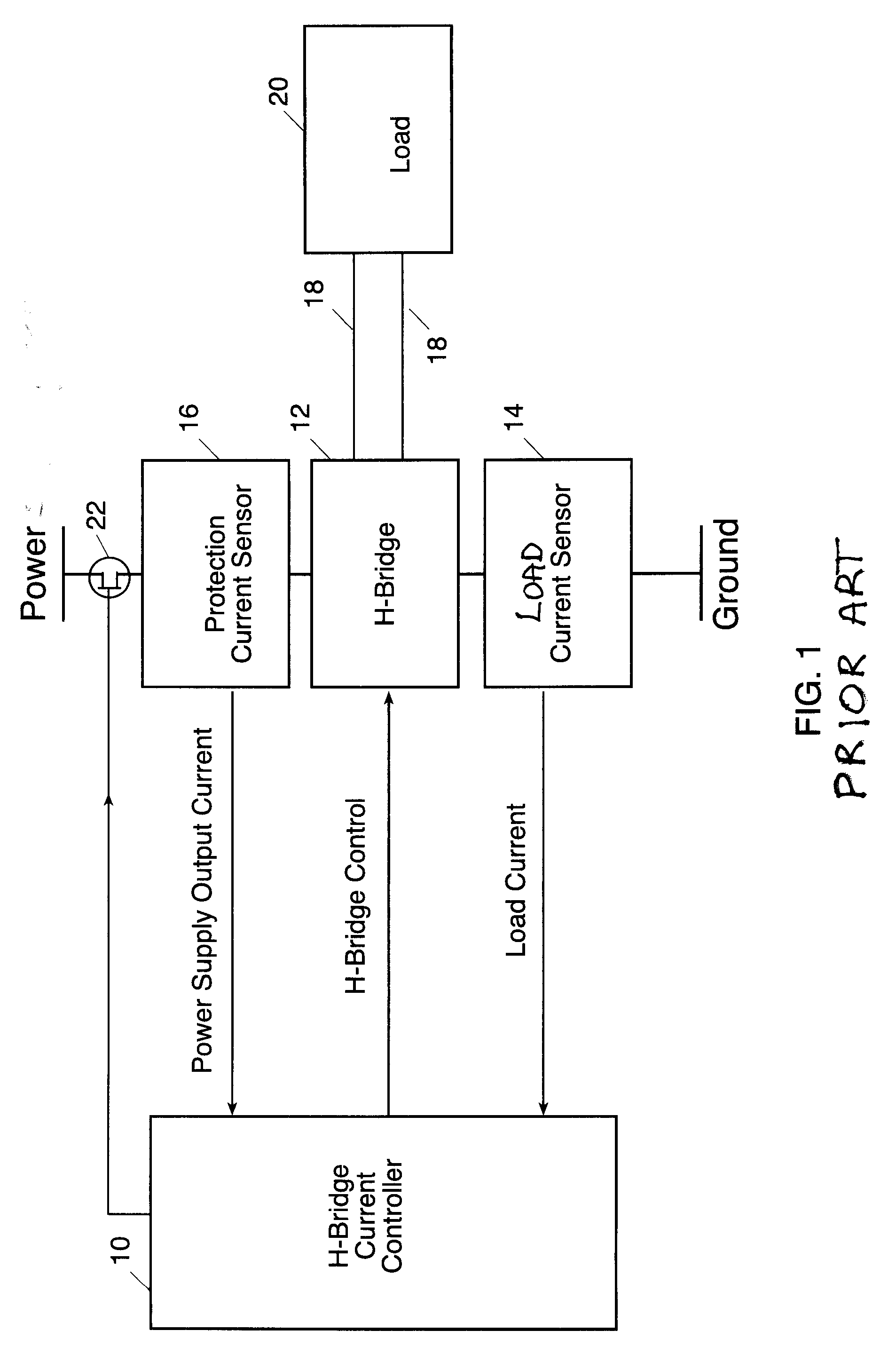 Apparatus and method for current control in h-bridge load drivers