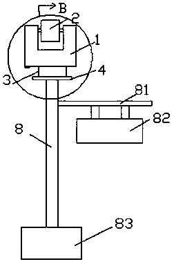 Bridge monitoring equipment convenient to debug