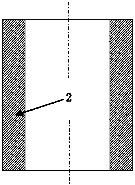 High-abrasion-resistant metal ceramic composite roller sleeve and preparation method thereof