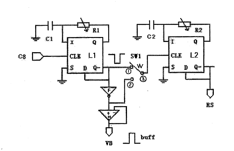 Emptying signal test circuit for optical storage unit