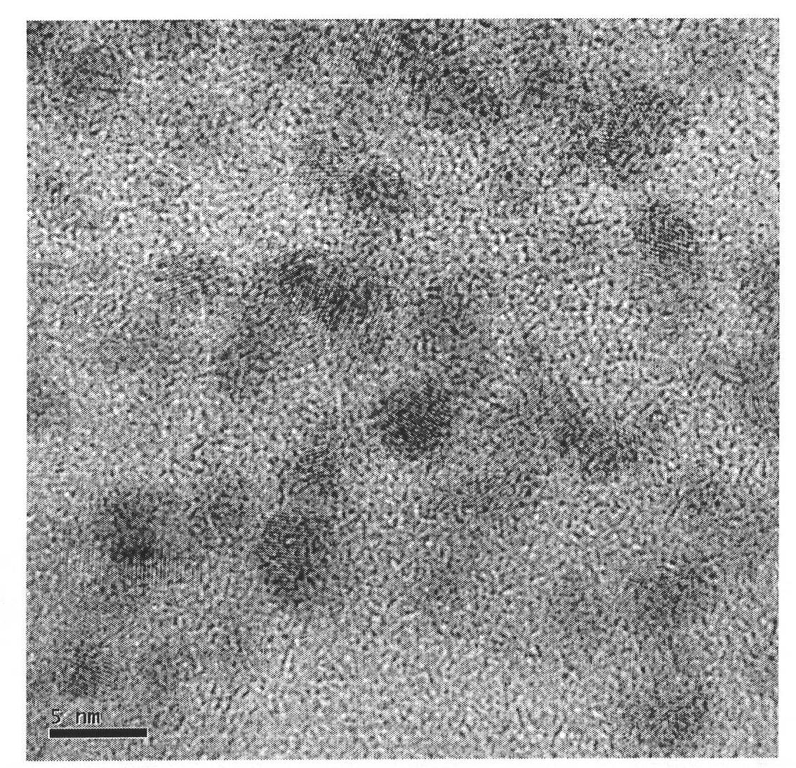 Method for preparing germanium quantum dot doped nano-titanium dioxide composite film