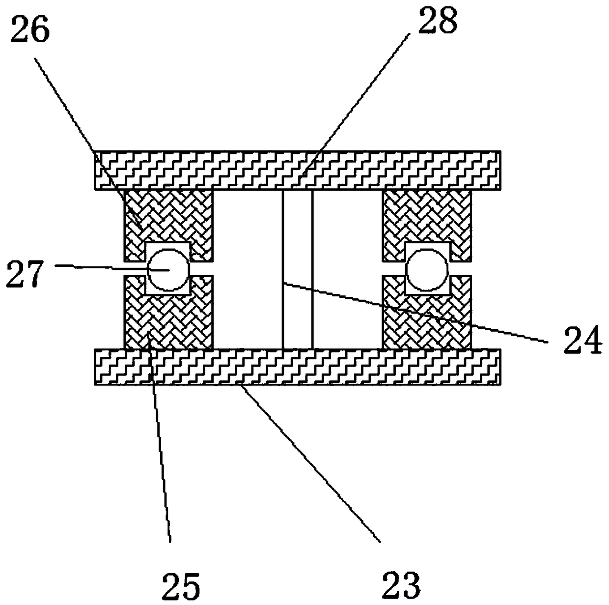 Showing tabLe used for mechanicaL device seLL and convenient to adjust in showing angLe