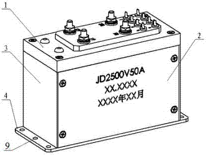 A small differential high voltage output relay control box