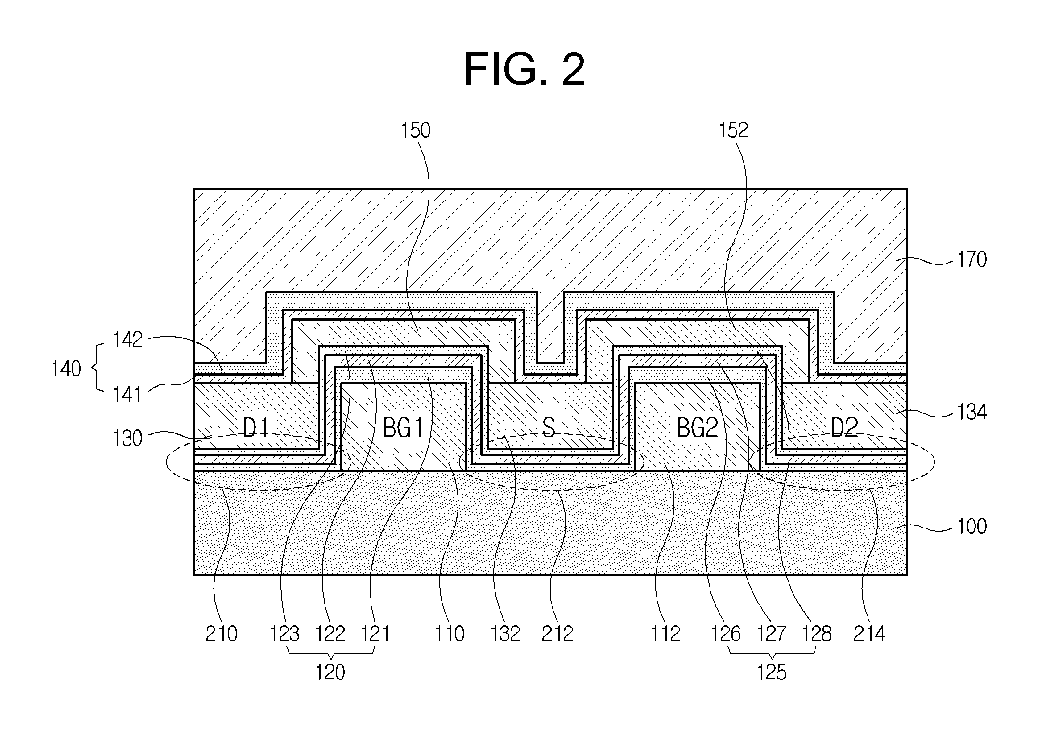Neuromorphic device with excitatory and inhibitory functionalities