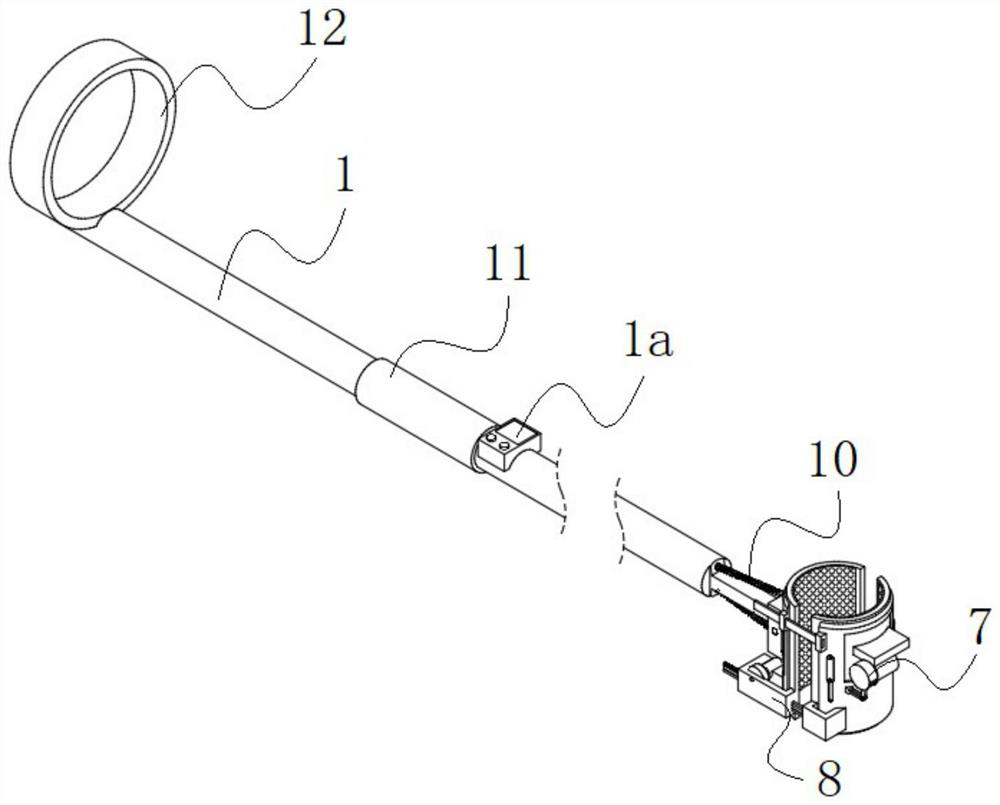 Tobacco leaf field harvesting device