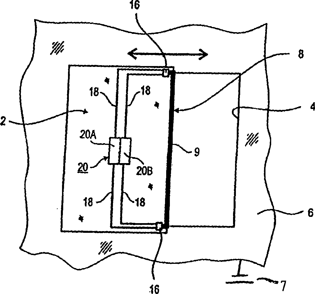 Sensor system, sensor element, and method for monitoring a closing mechanism