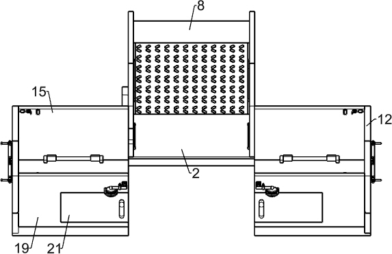 Foldable pig driving and loading weighing equipment