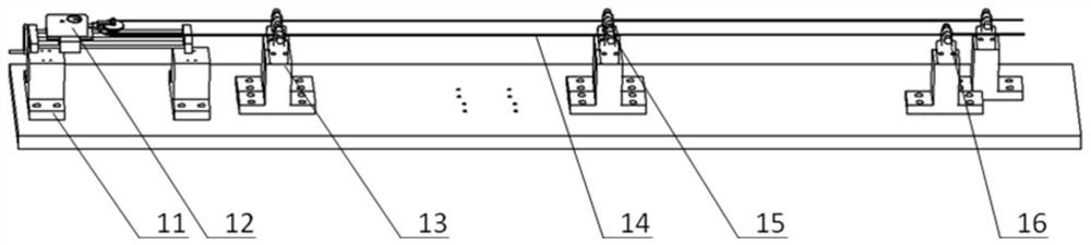 String tightening method of string tightening type semi-rigid base plate