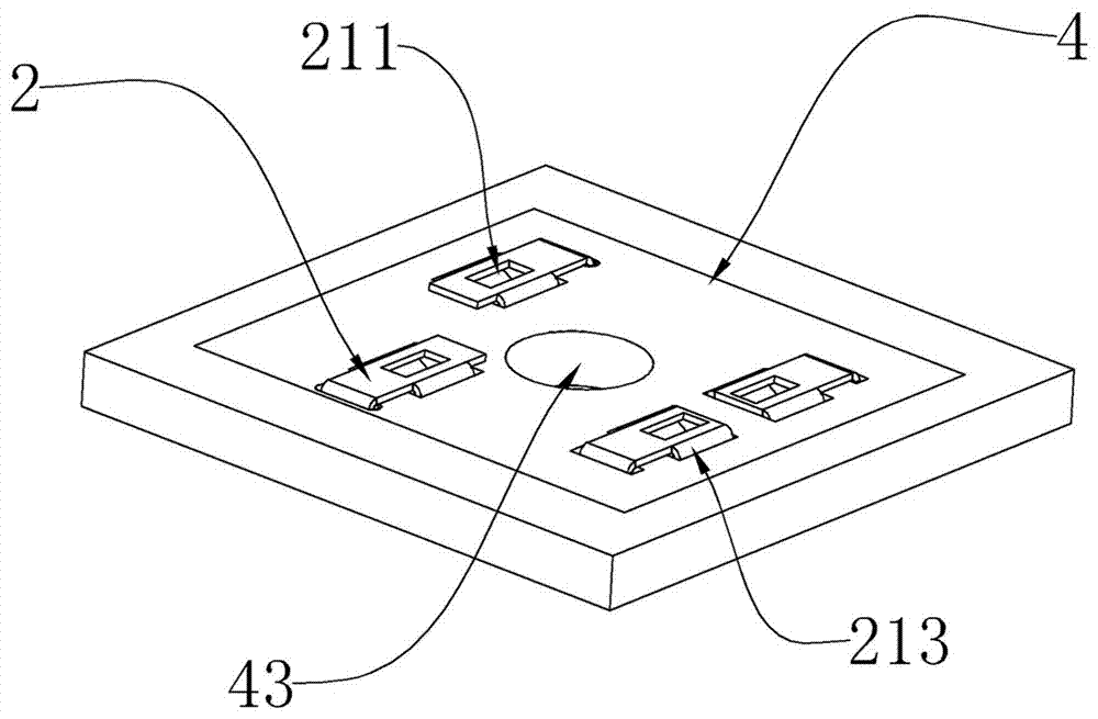 The structure and processing technology that electronic components can be freely plugged on the circuit board