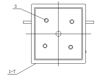 Integral composite rubber diaphragm filter plate and one-step molding method thereof