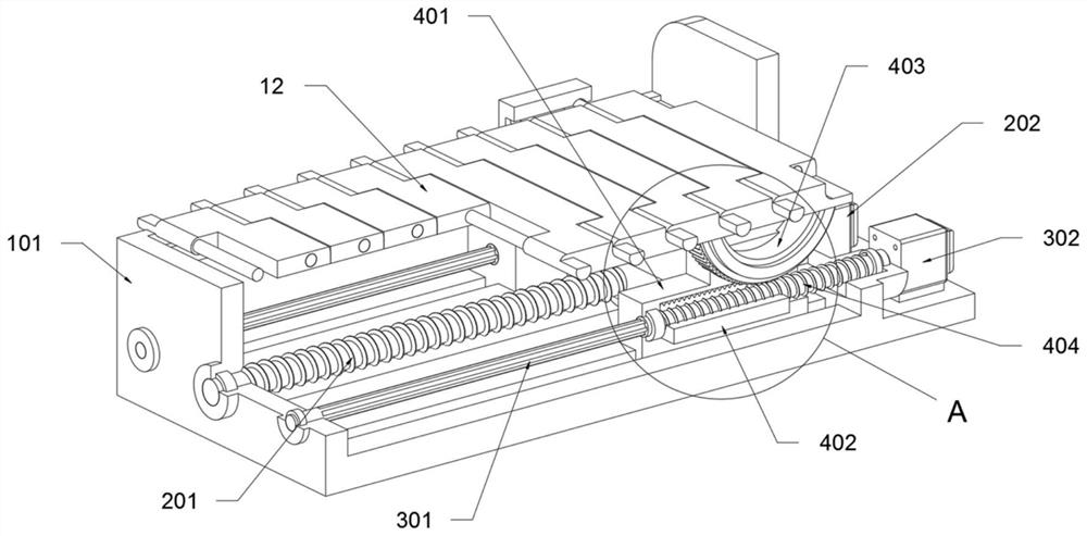 Thyroid and breast surgery operating table convenient to adjust in length