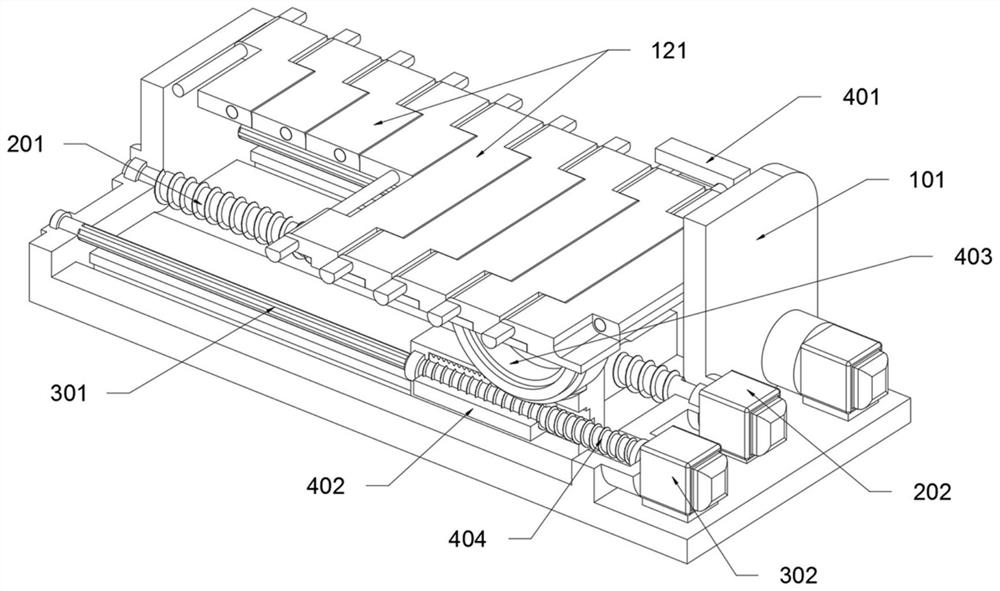 Thyroid and breast surgery operating table convenient to adjust in length