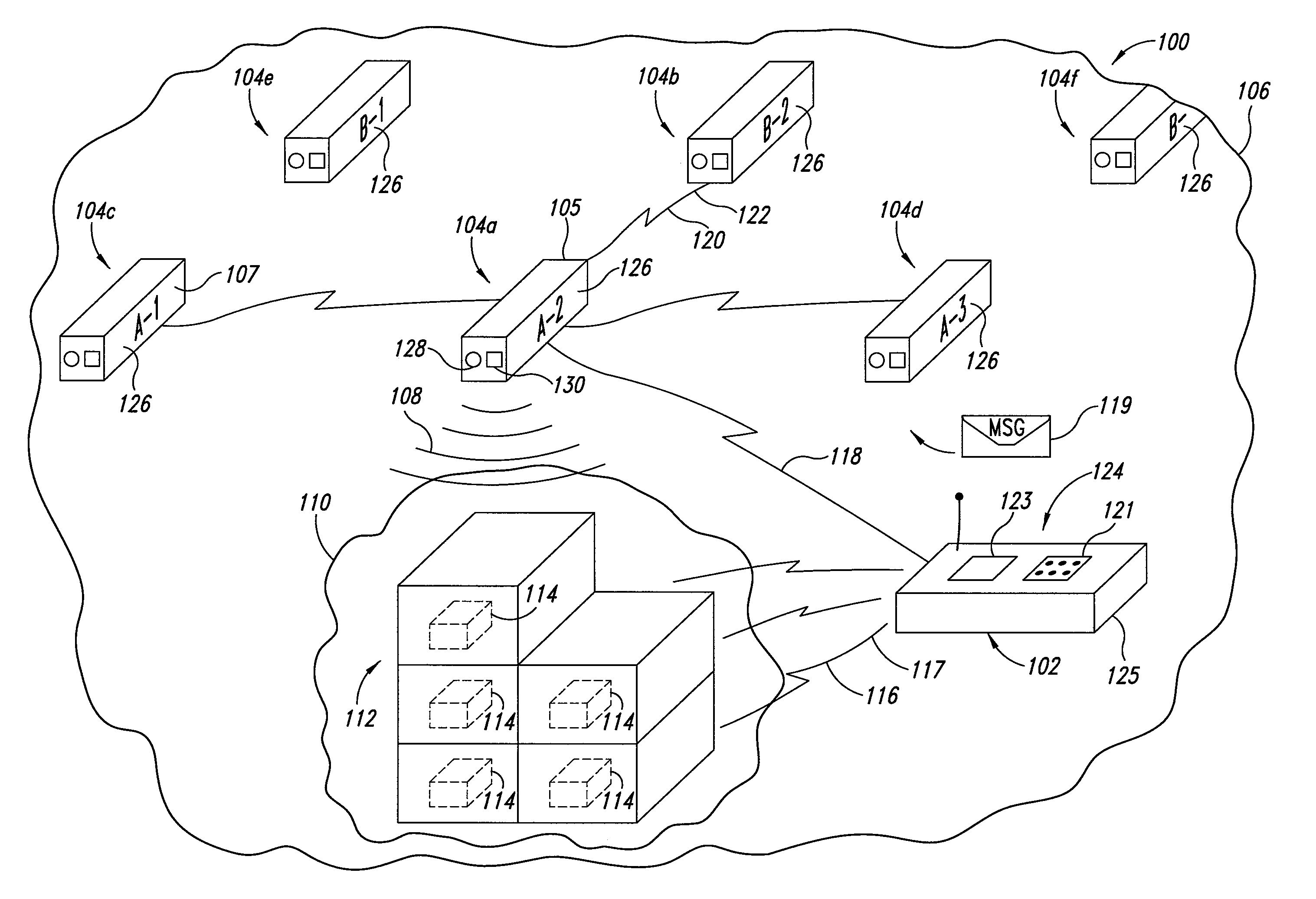 System, devices and methods for energizing passive wireless data communication devices