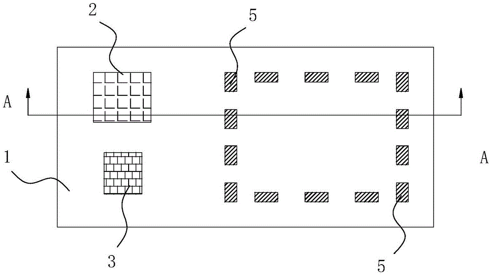 Package structure for composite sensor module and manufacturing method of package structure