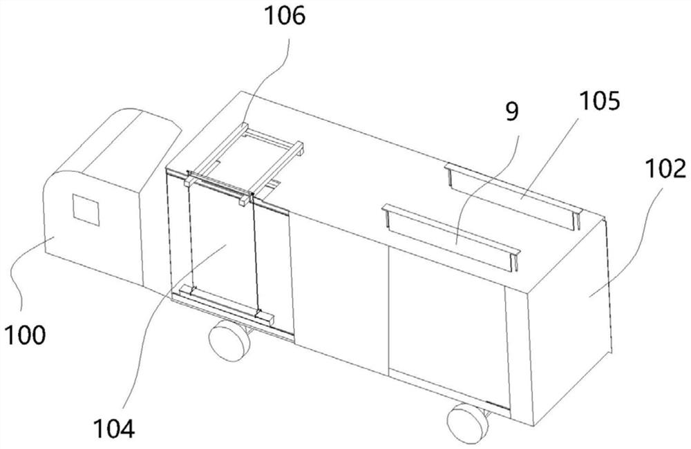 Road Greening Flower Pot Placement Structure and Construction Method