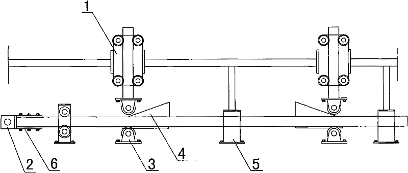 Cathode movement push rod mechanism