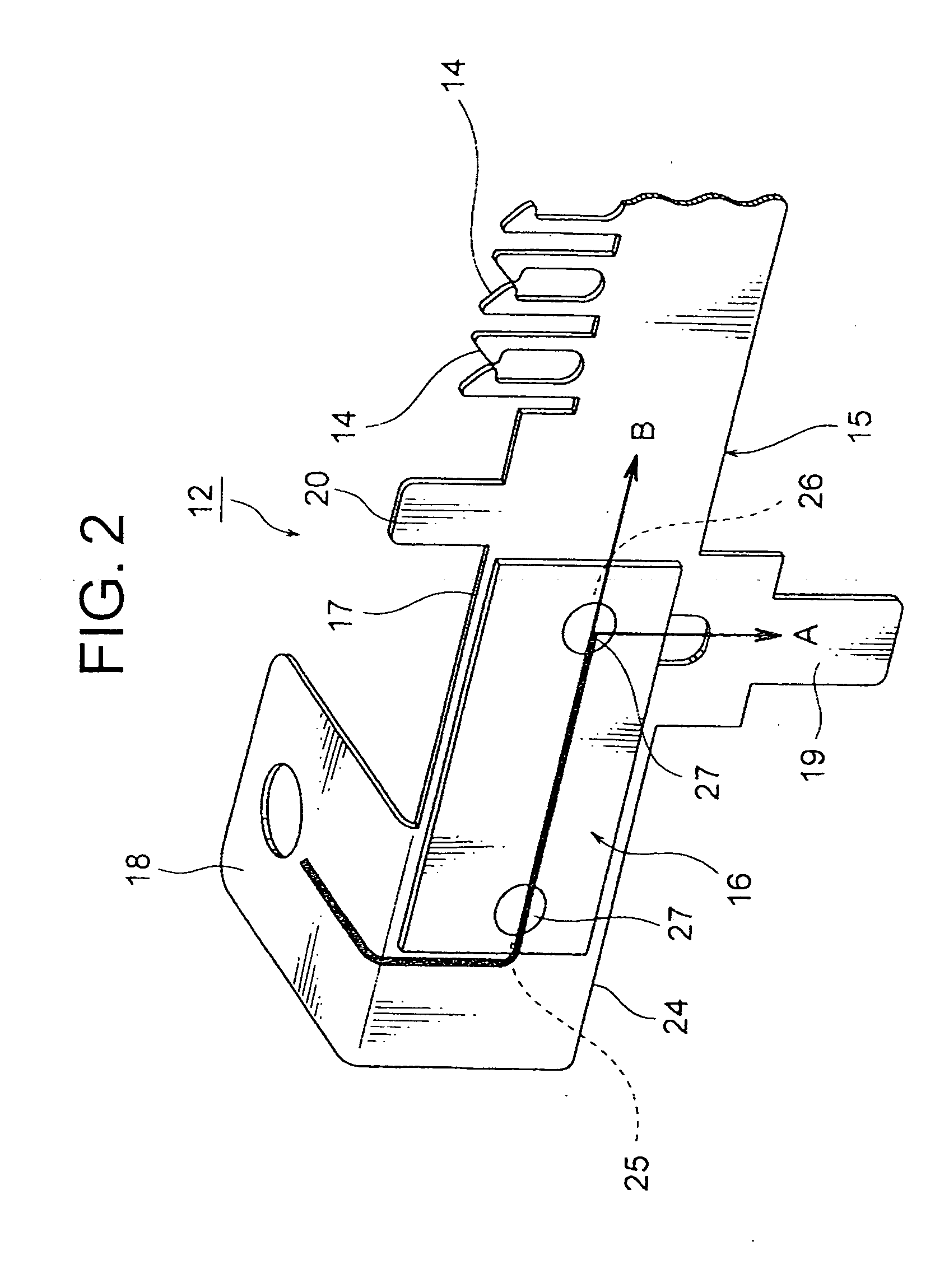 Busbar and electrical junction box incorporating the same