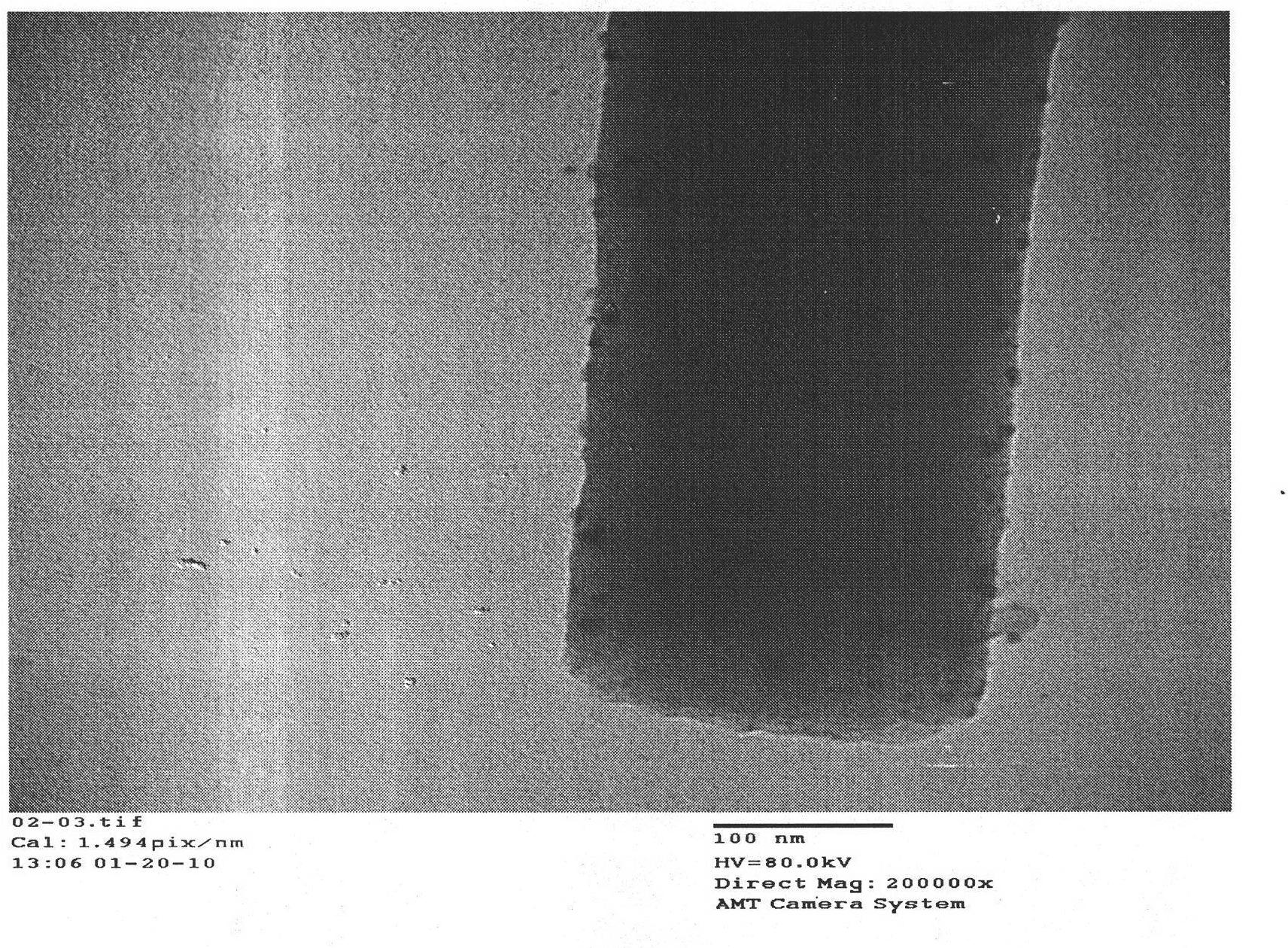 Preparation method of tin/carbon composite nano fiber film cathode material