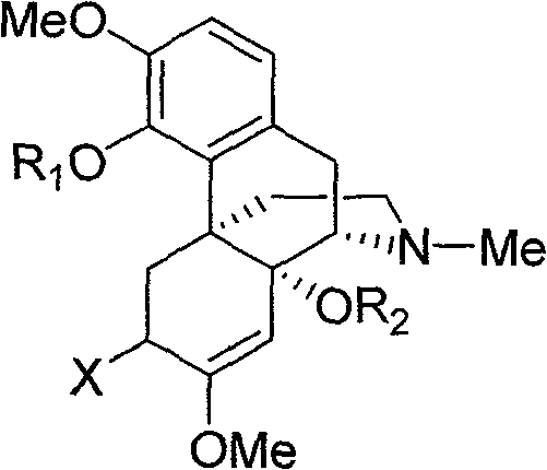 14-hydroxyl sinomenine derivatives, synthesis method thereof and use thereof