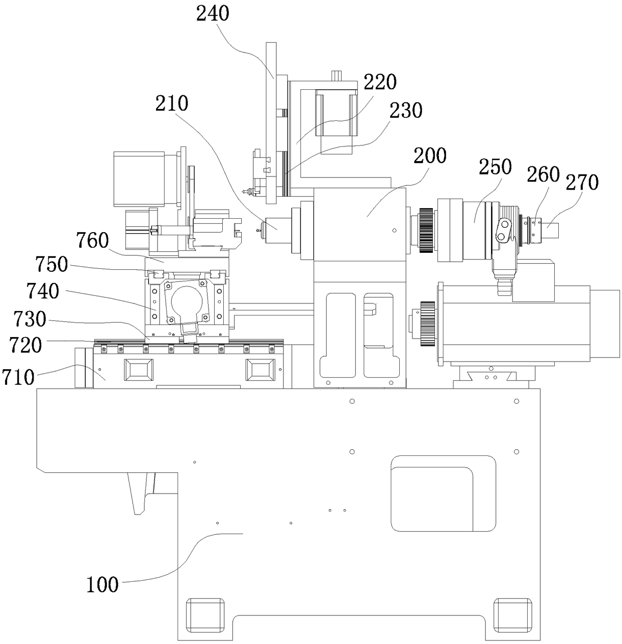 A bar processing device