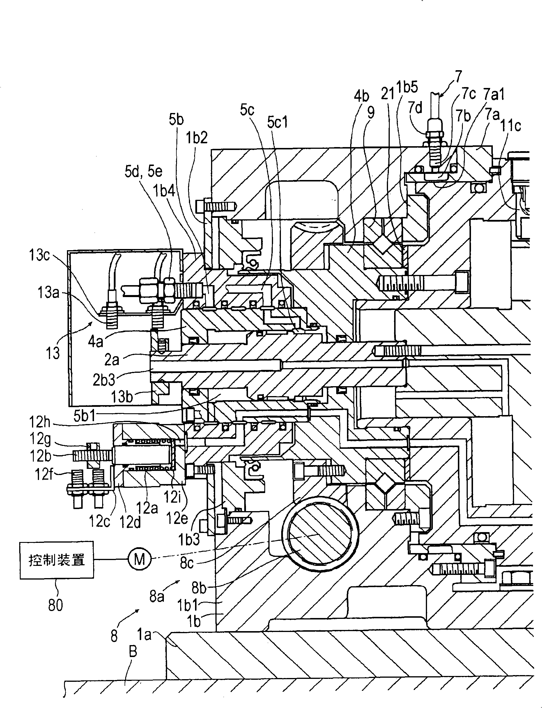Workpiece support device and rotary indexer