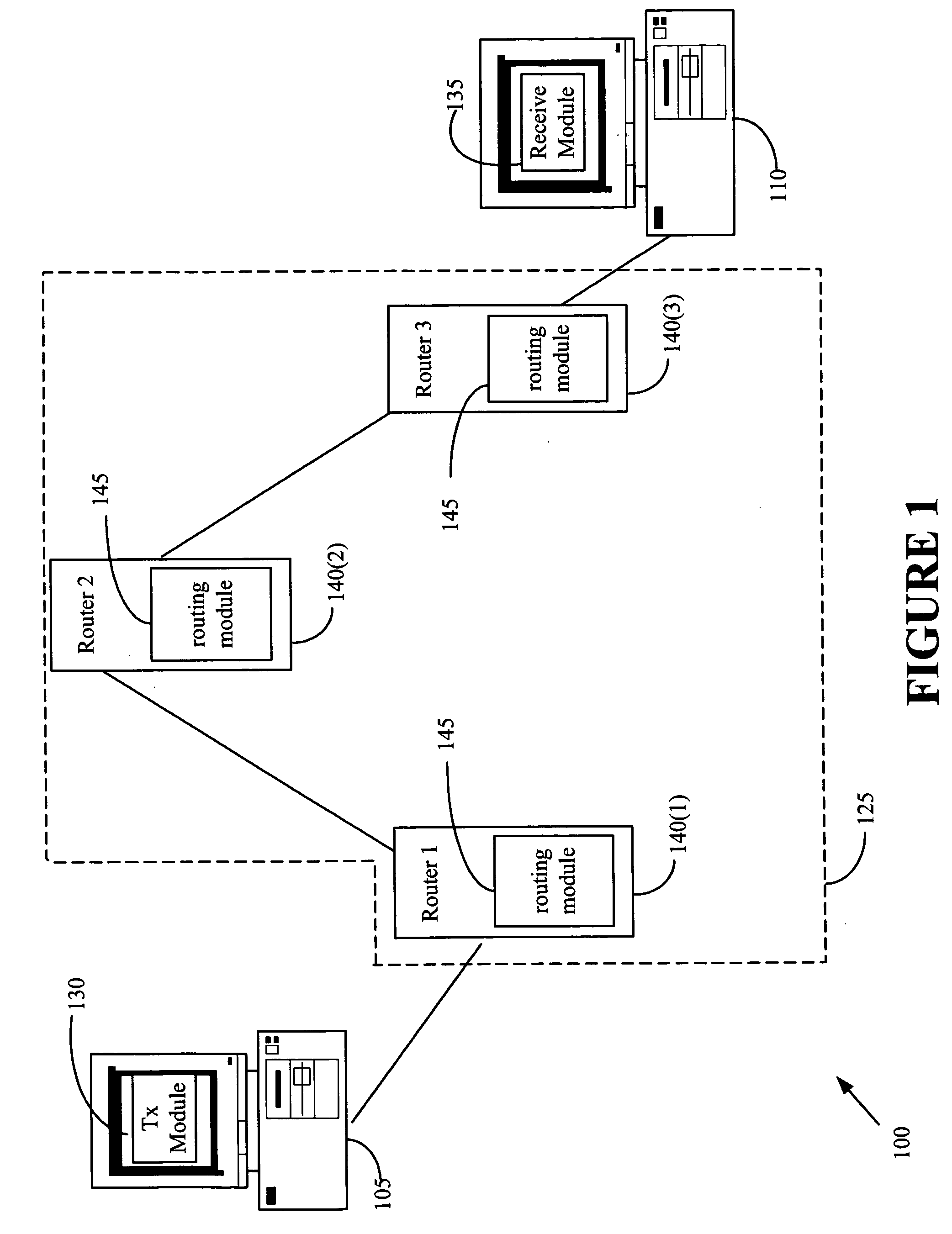 Method and apparatus for providing fragmentation at a transport level along a tranmission path