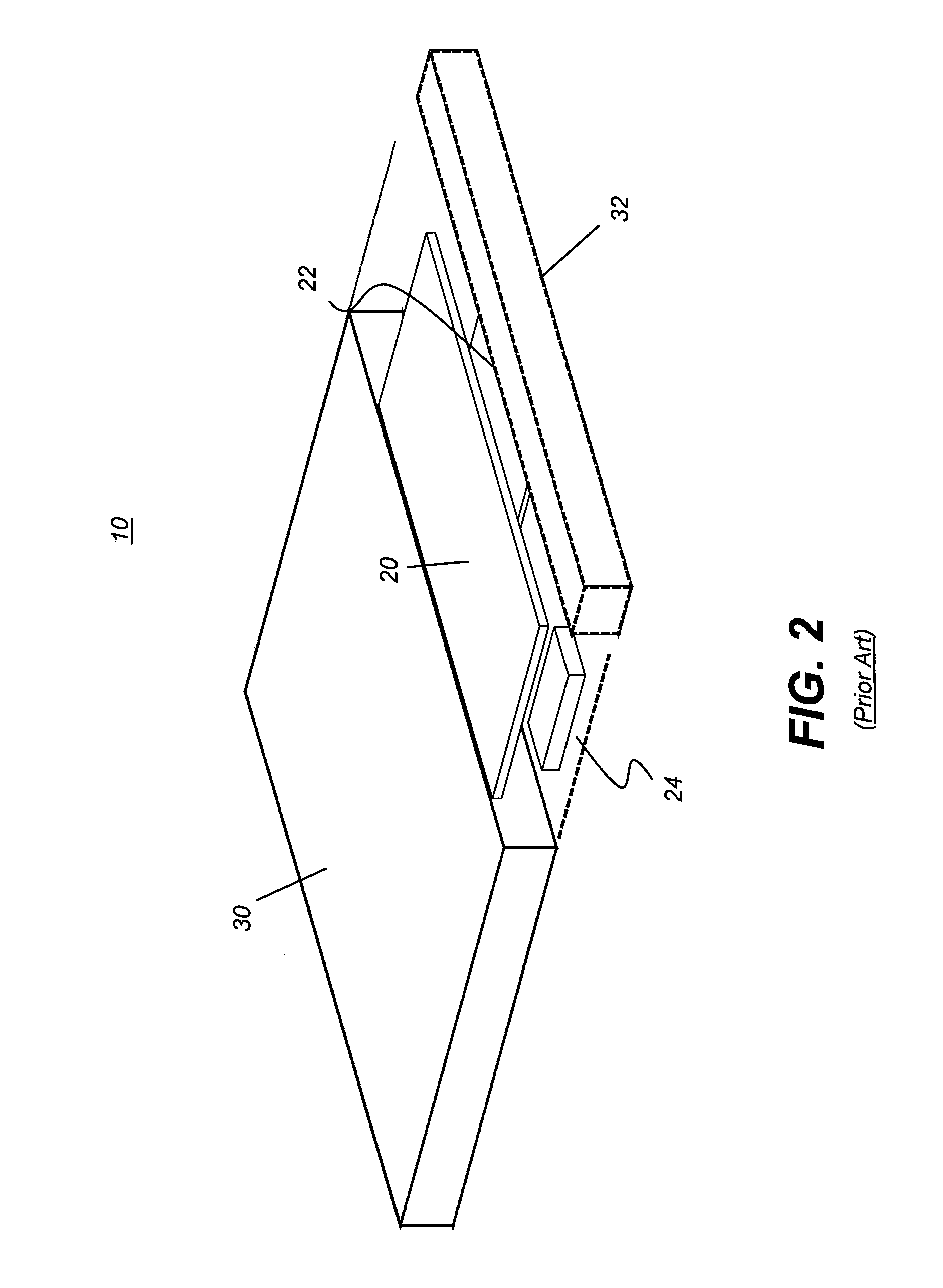 Impact protection for wireless digital detector glass panel