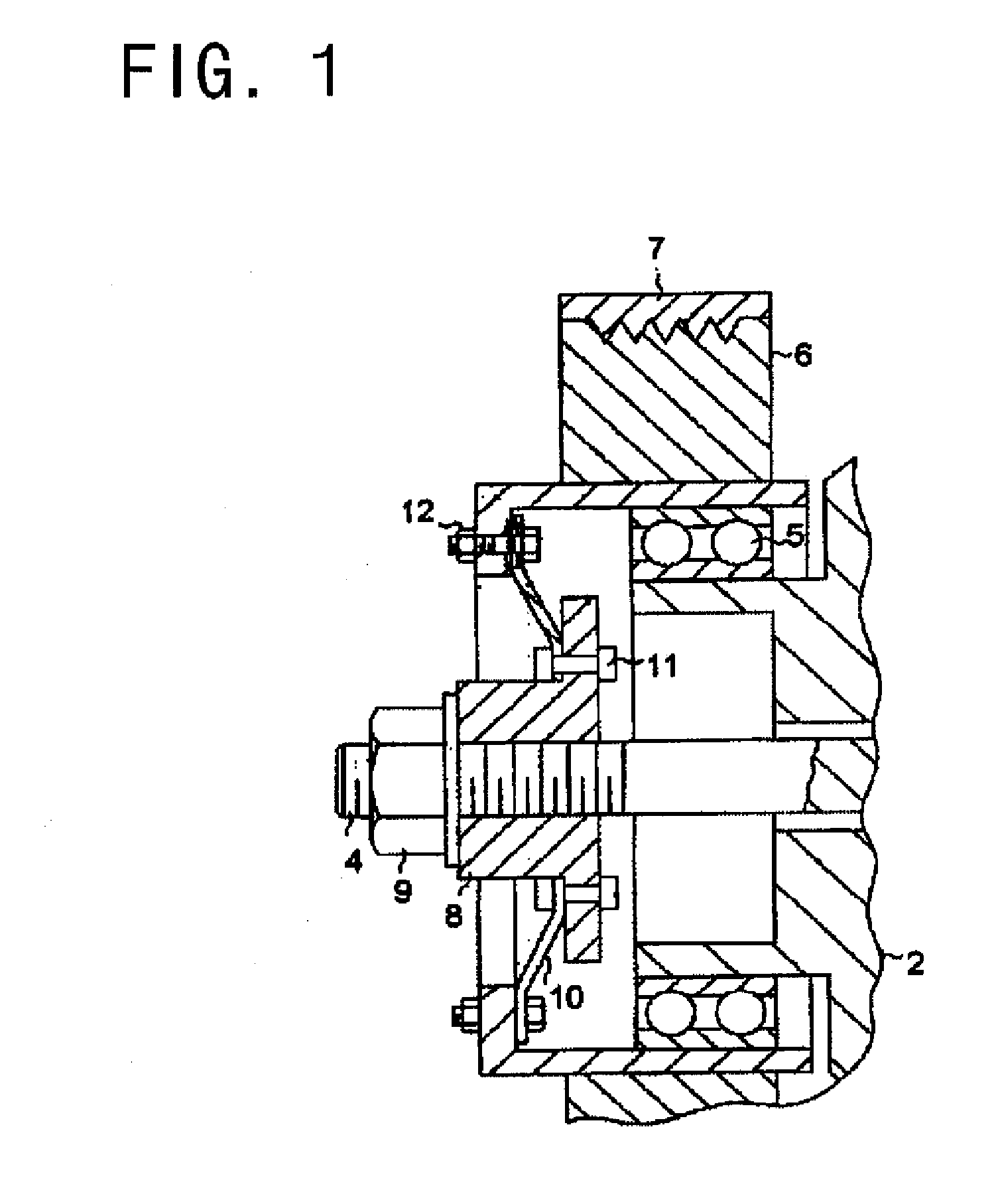 Apparatus for disconnecting transmission of power in clutchless assembly