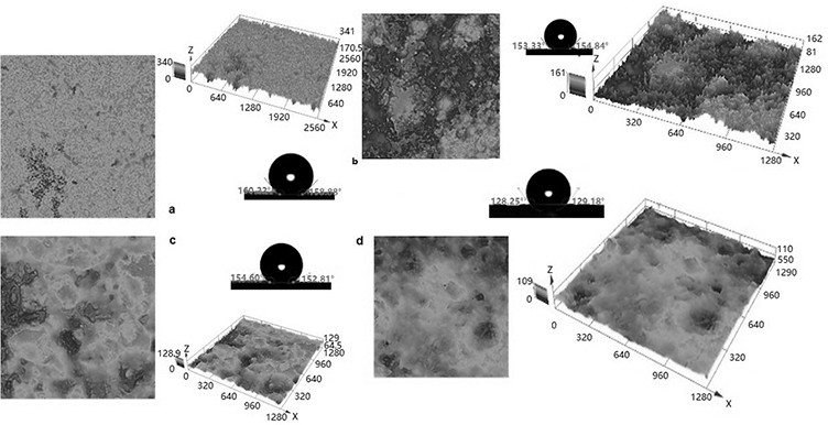 Self-layering super-hydrophobic composite coating