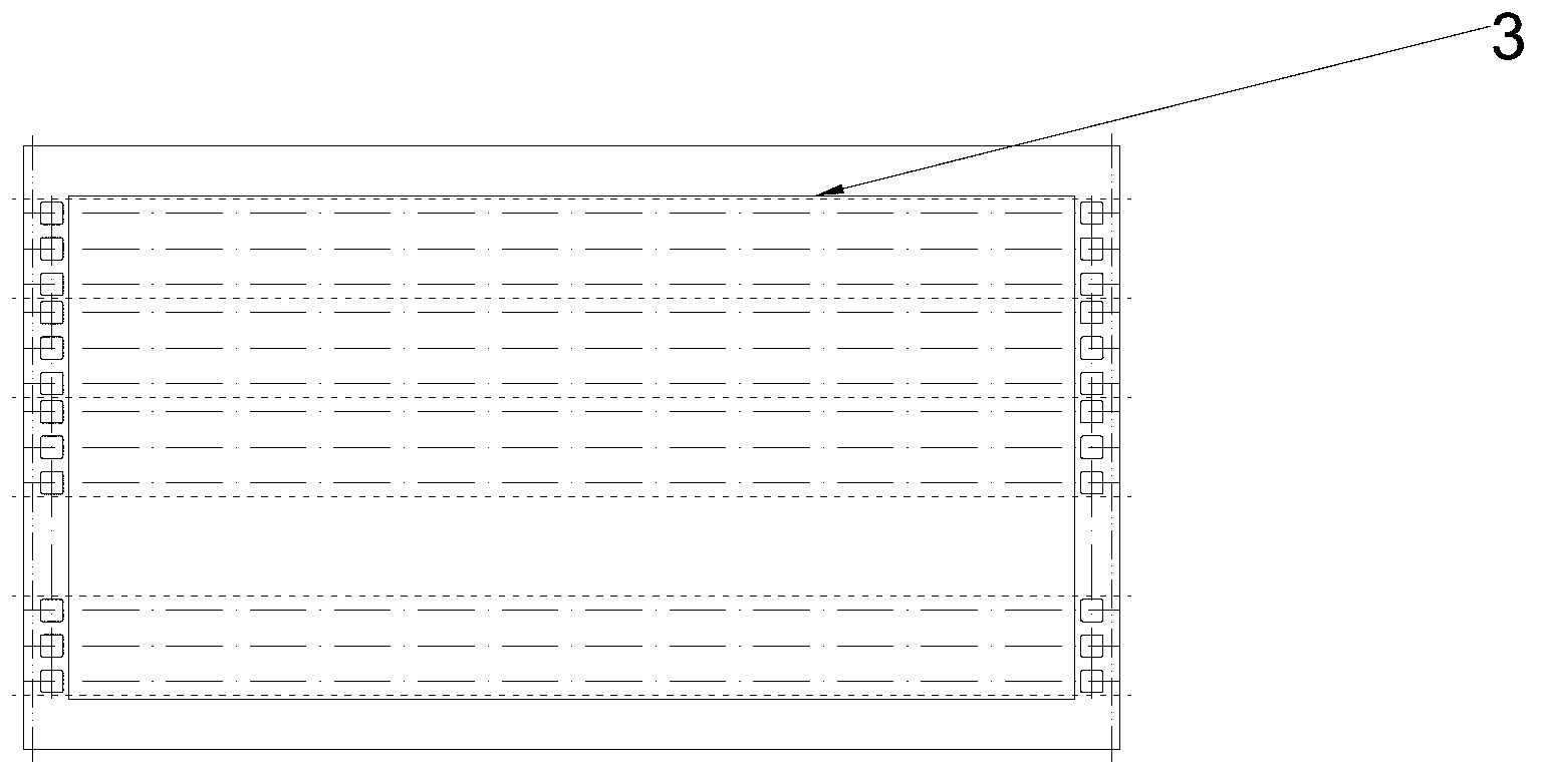 Installation and fixing support lug for rack equipment of communication system