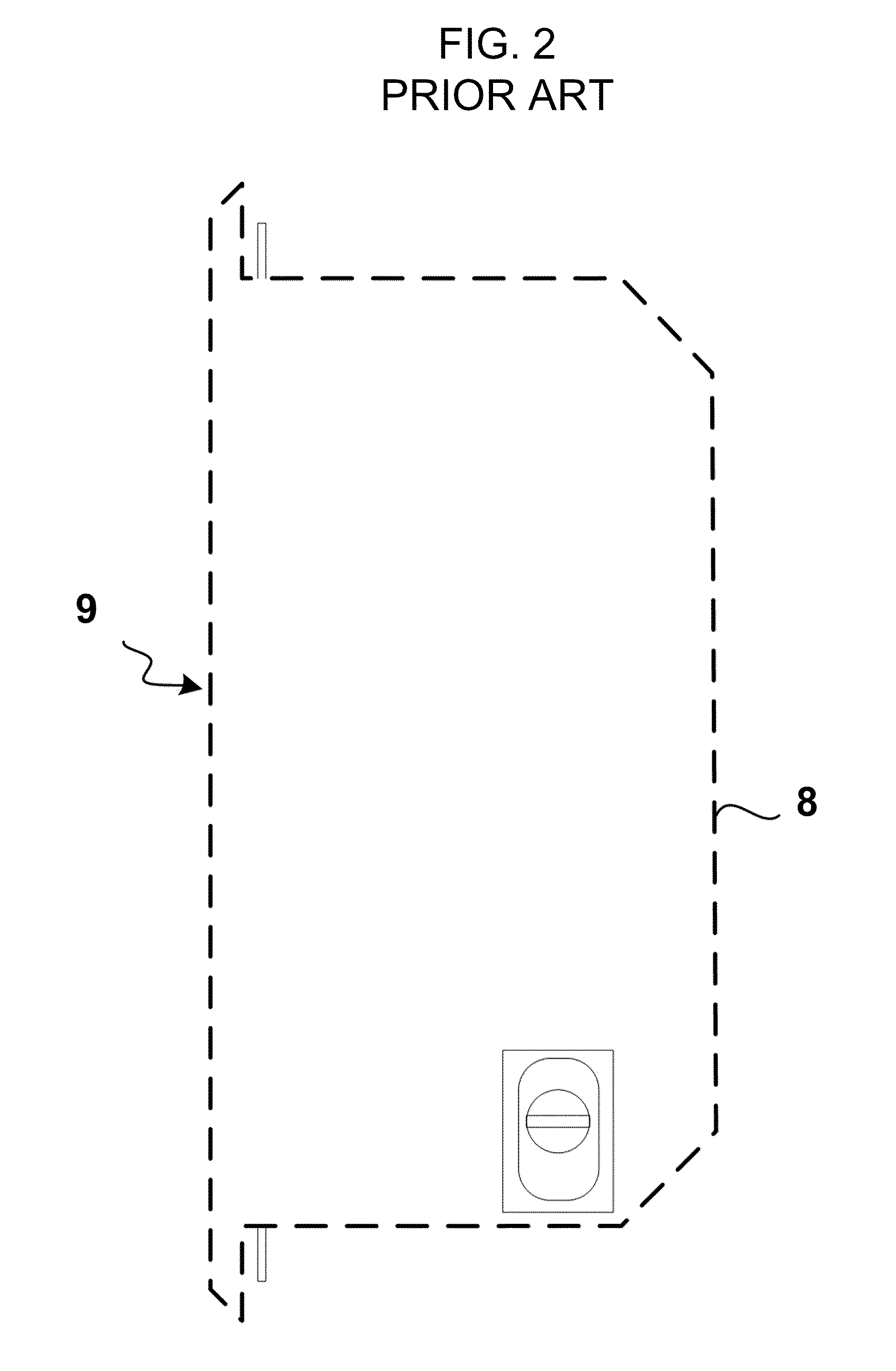 Wall-mounted electrical device with modular antenna bezel frame