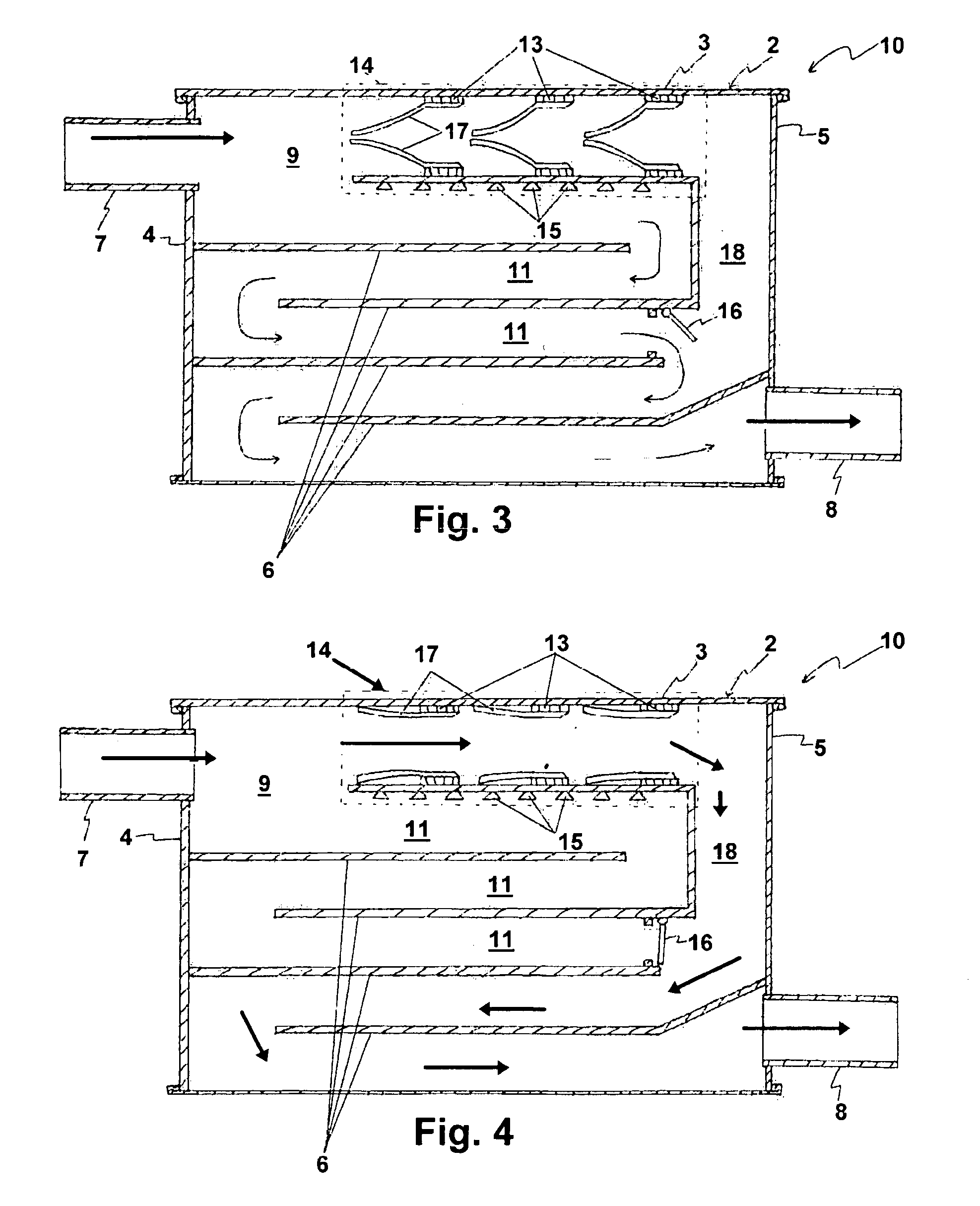 Exhaust system for internal combustion engine having temperature variable acoustics