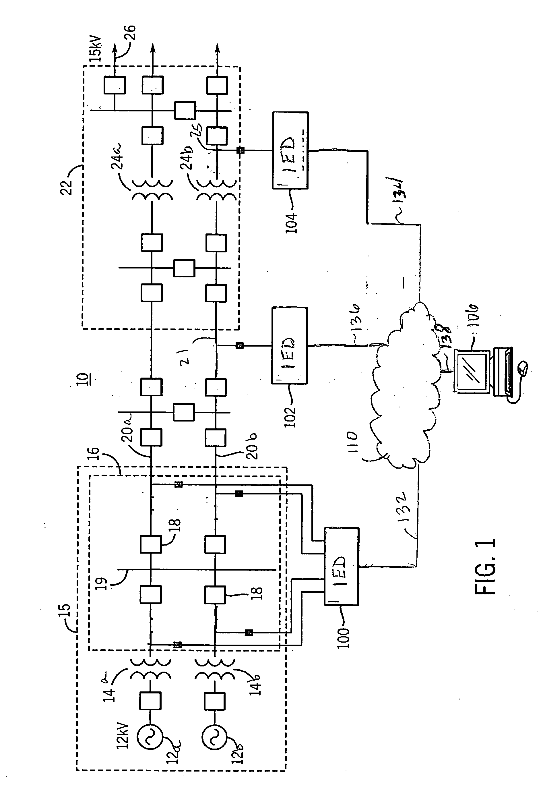 System and method for detecting power system conditions