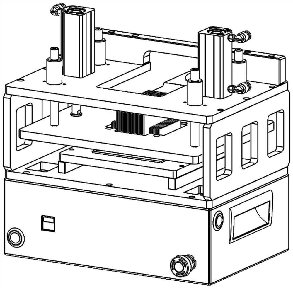 Automatic heat dissipation verification platform and verification method