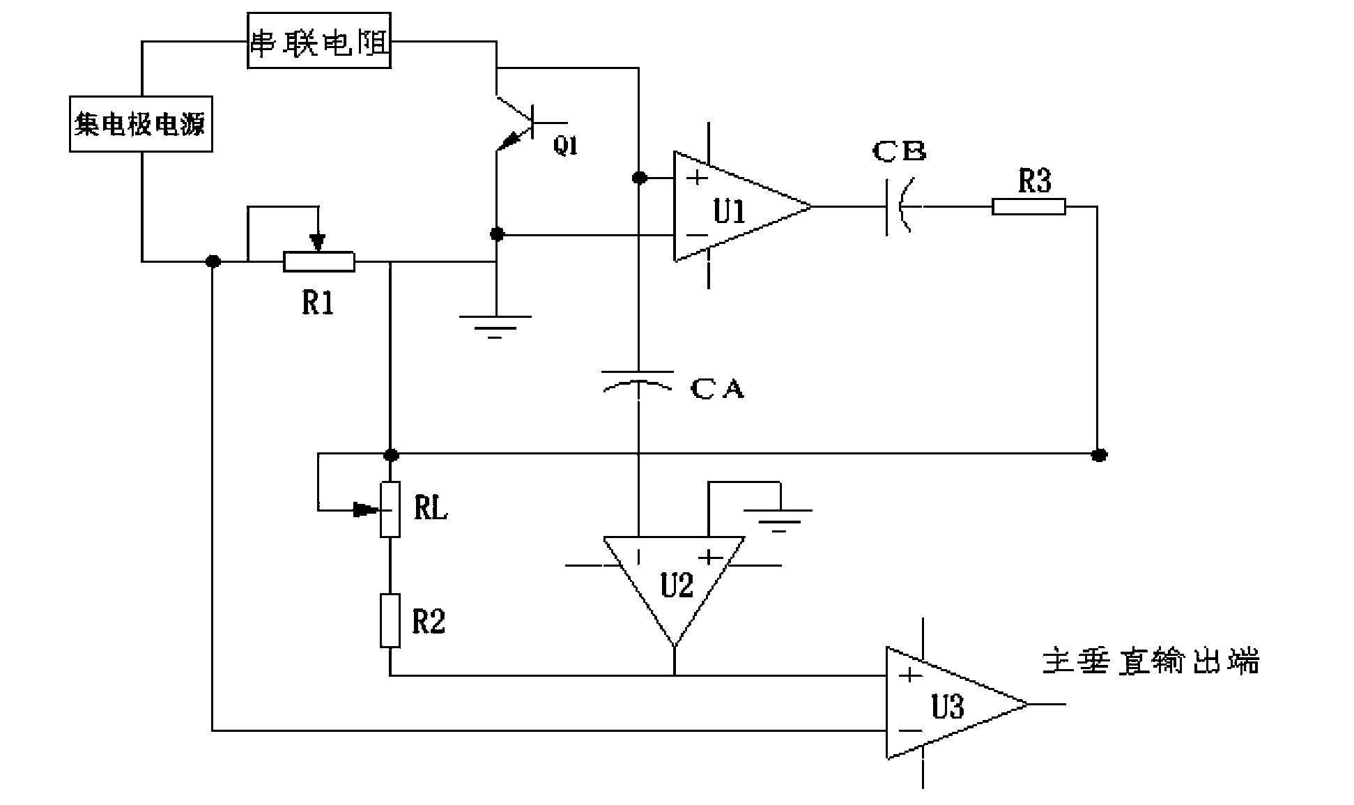 High-resolution test device for transistor characteristic curve tracer