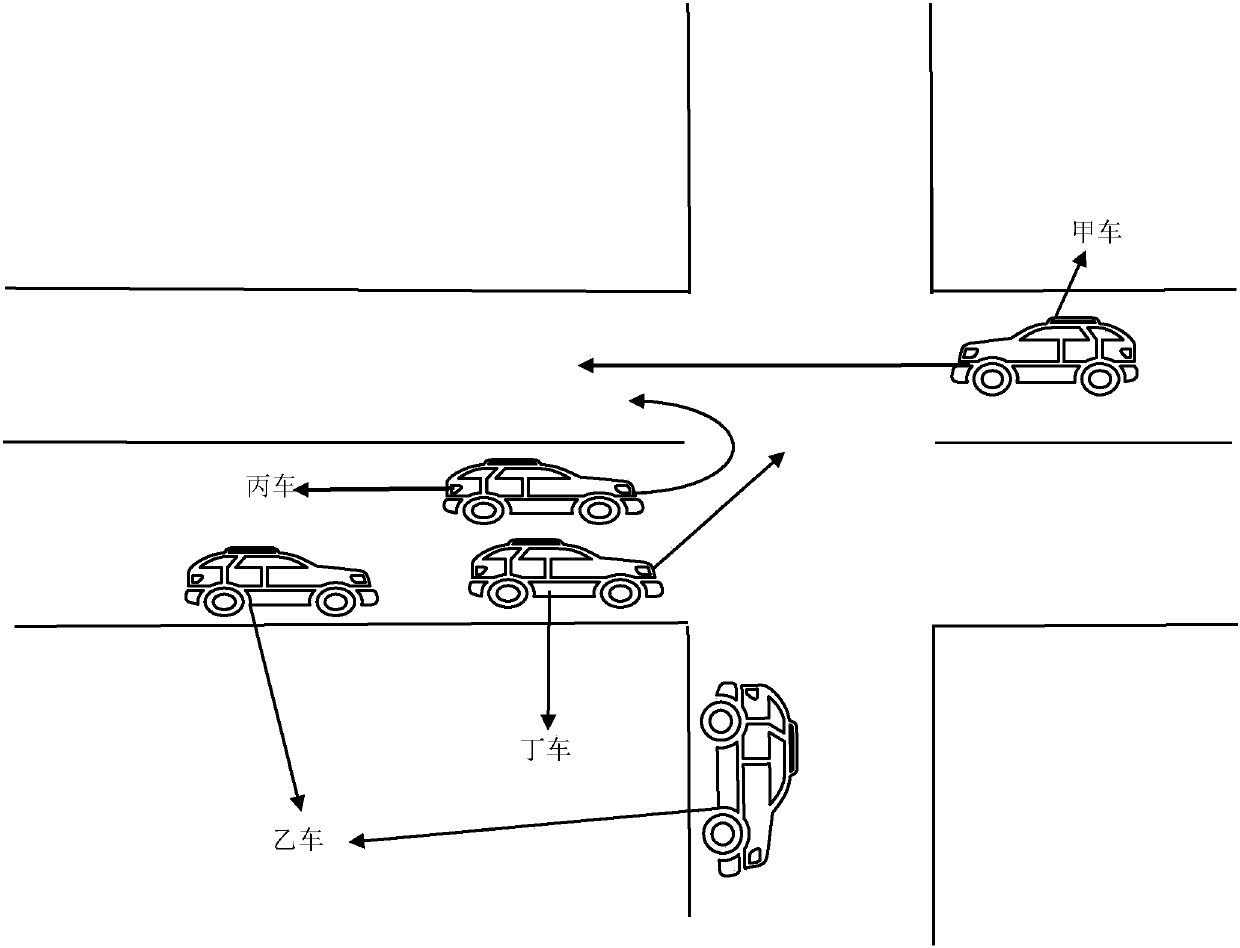 Device and method for auxiliary control of turn signal lights during vehicle turning