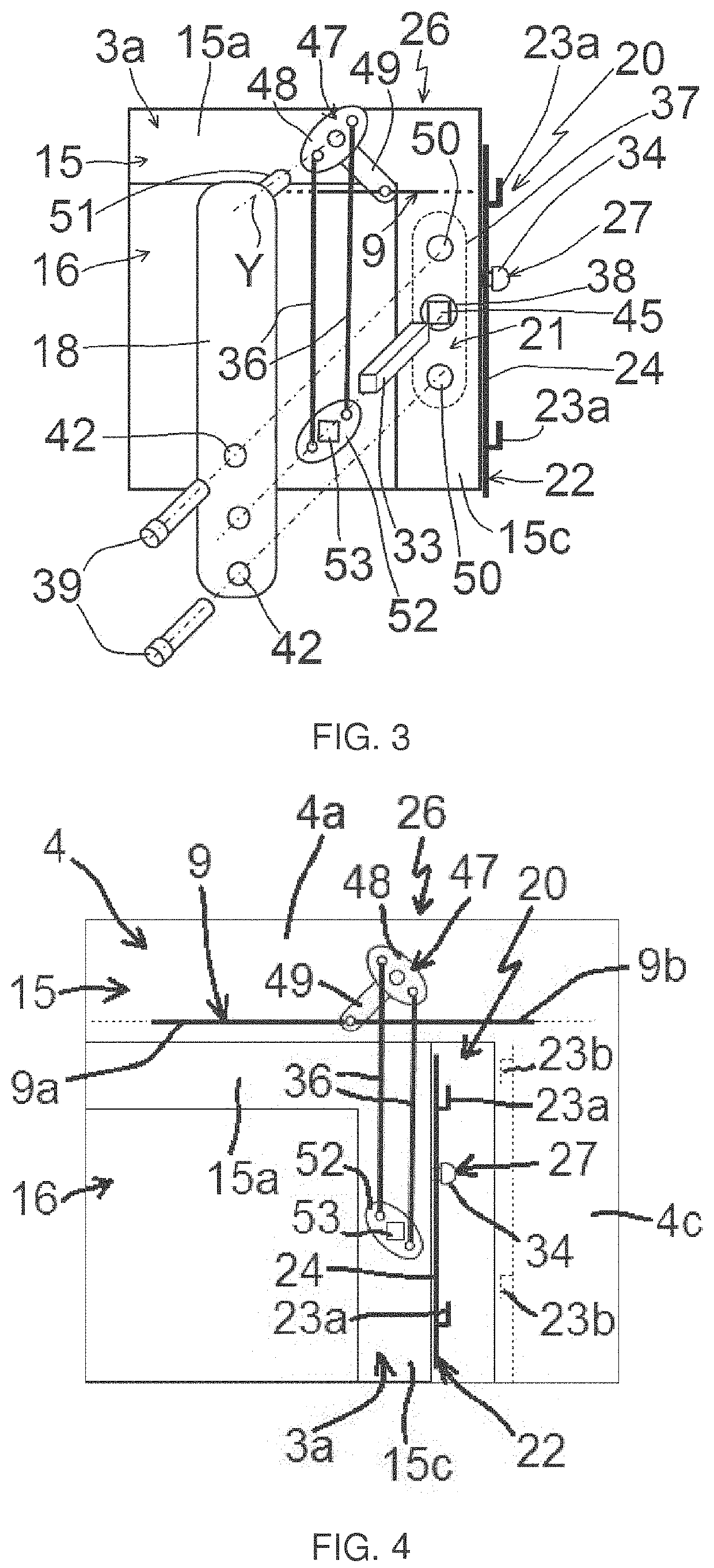 Sliding window for a building, home automation installation comprising such a sliding window and method for controlling the operation of a motorized drive device for such a window