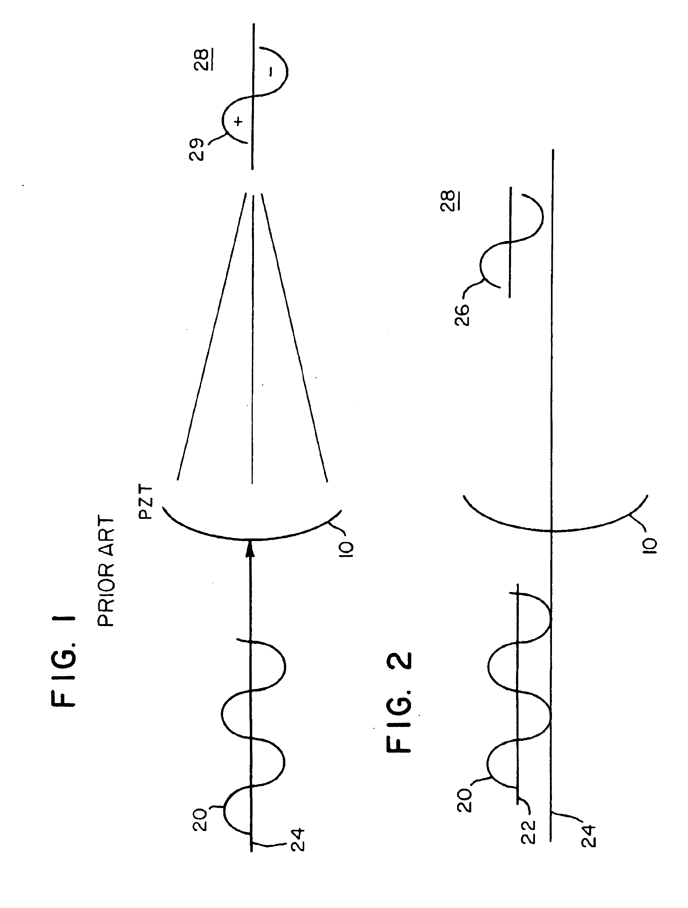 Method and apparatus for acoustic suppression of cavitation