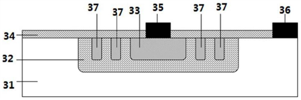 A planar mercury cadmium telluride avalanche diode detector and its preparation method