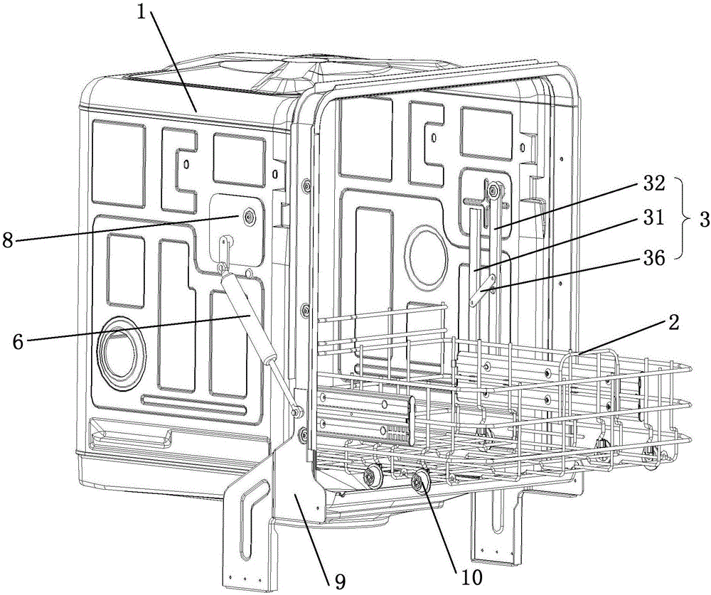 Tableware cleaning machine