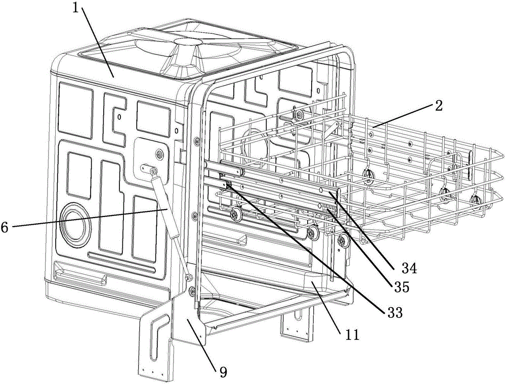 Tableware cleaning machine