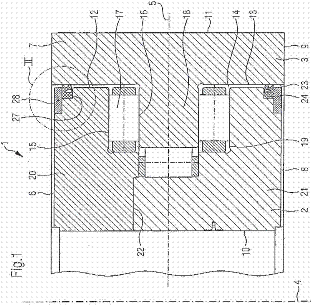 Sealing device for large rolling bearing and wind-driven generation device