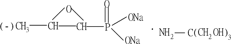Preparation method of fosfomycin monoamine butantriol