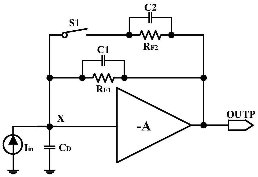 Multi-transimpedance constant-bandwidth ultralow-noise TIA
