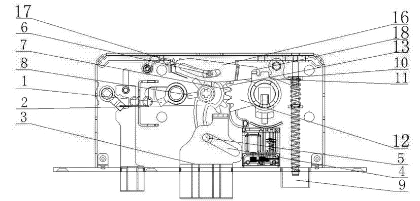 Lock cylinder of inversely installed safe-guard door lock