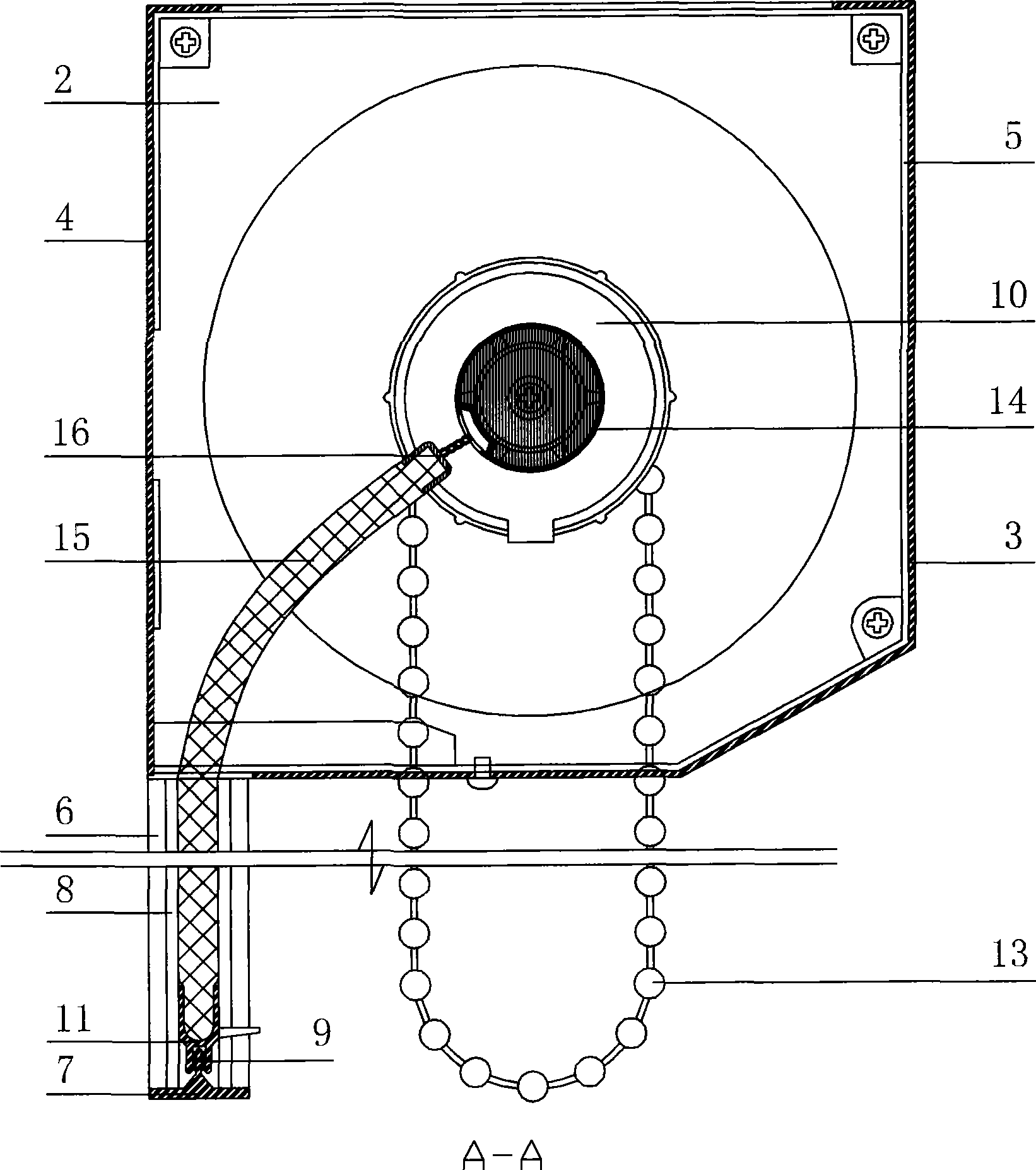 Thermal-insulating and sound-insulating shade screen of outer window