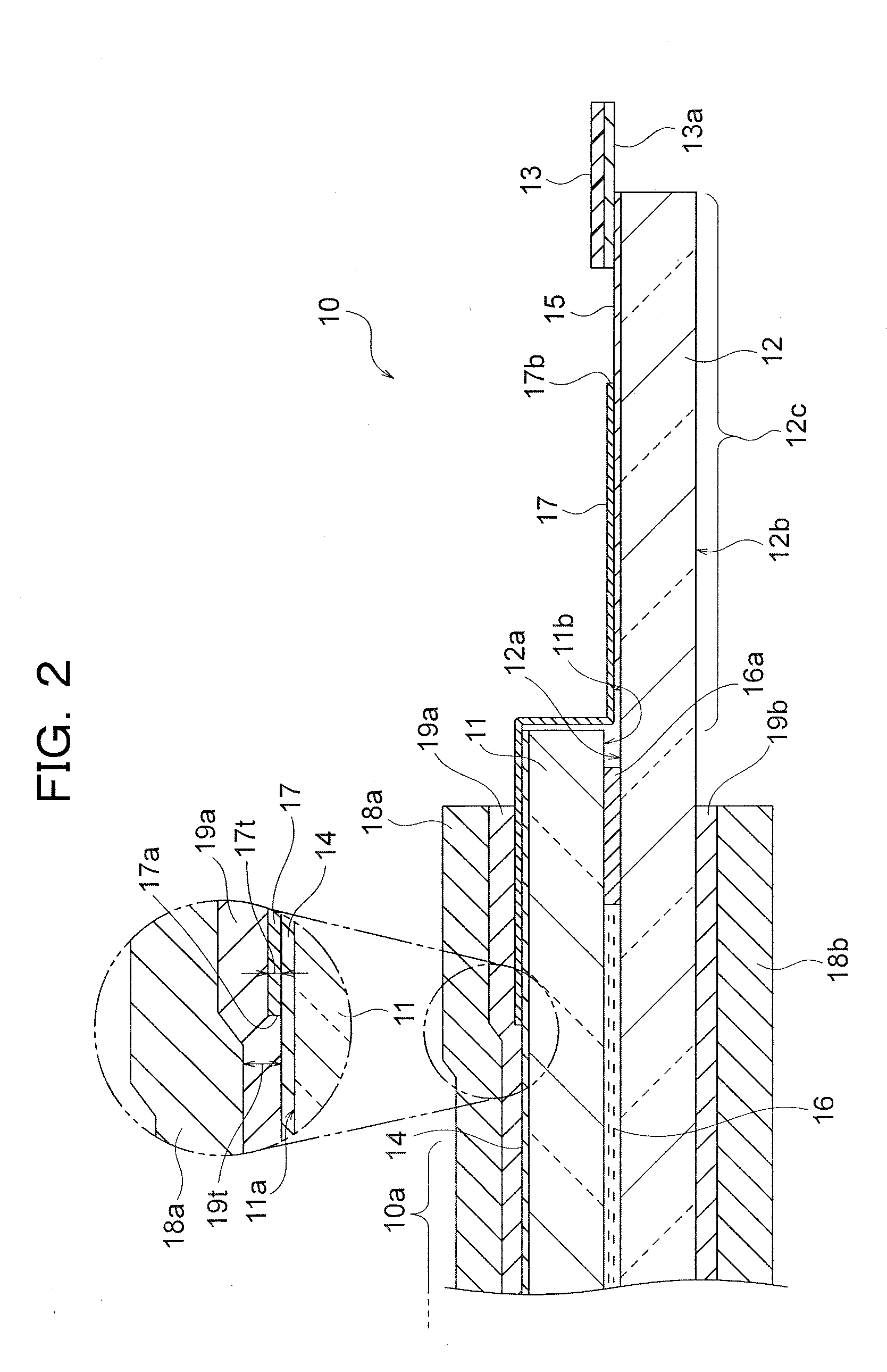 Liquid crystal display device conductive tape attaching structure, liquid crystal display device, and manufacturing method thereof