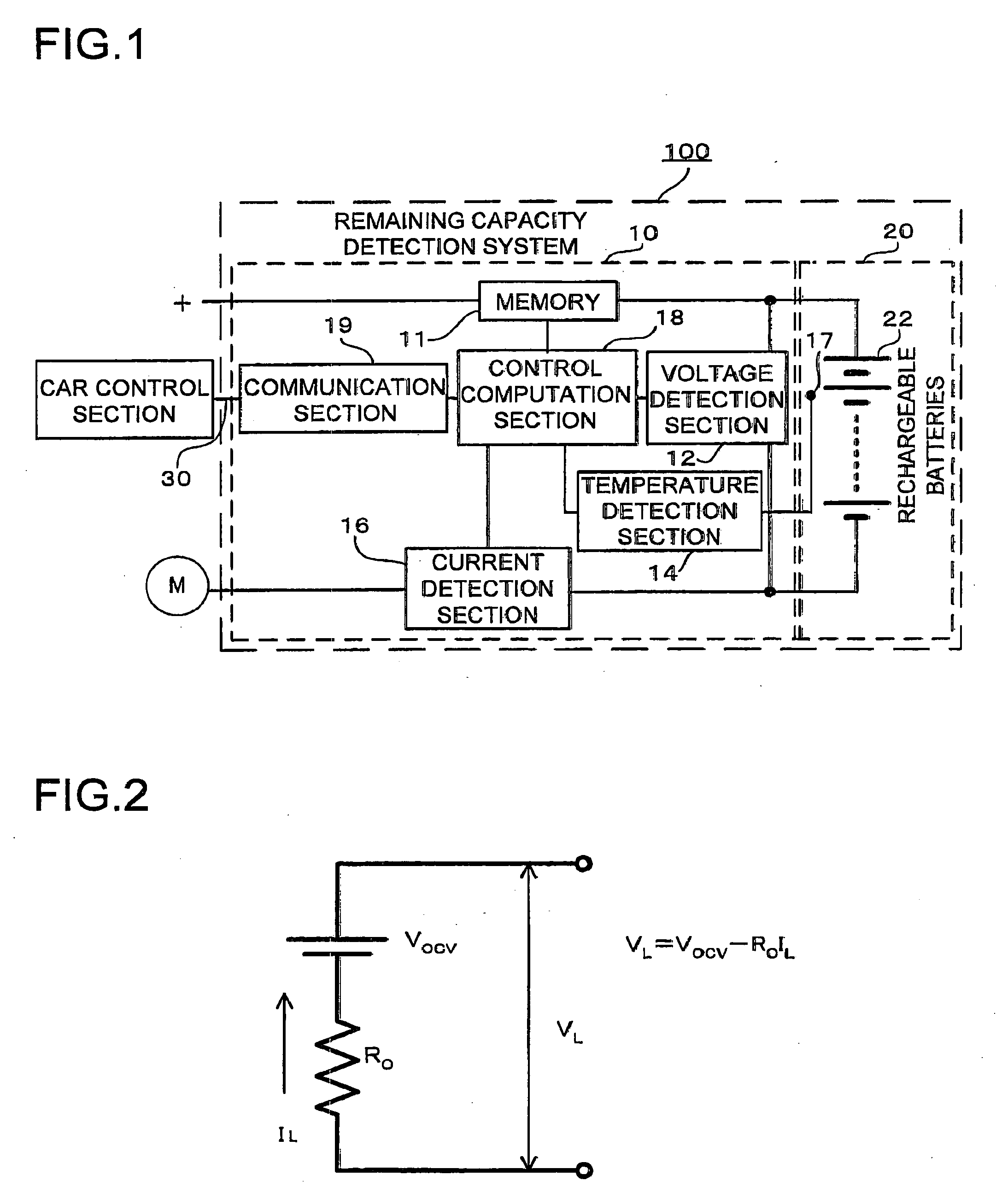 Method of controlling rechargeable battery power and a power source apparatus